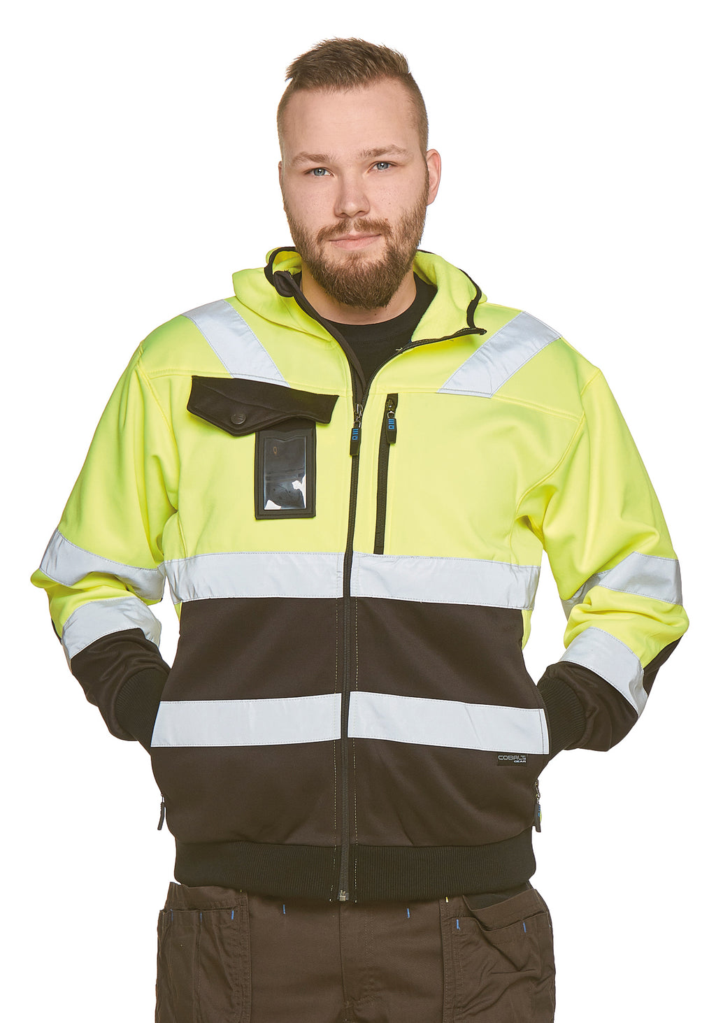 Orlando Hi-Vis vetoketjuhuppari