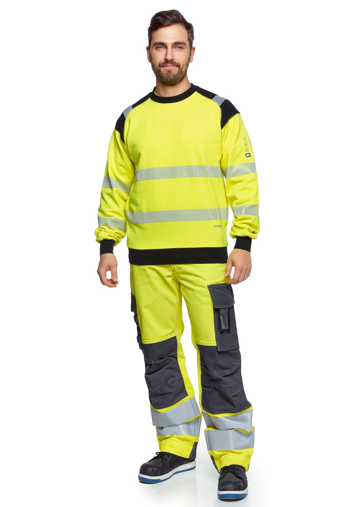 Gordon paloturvallinen Hi-Vis collegepaita – huomiokeltainen