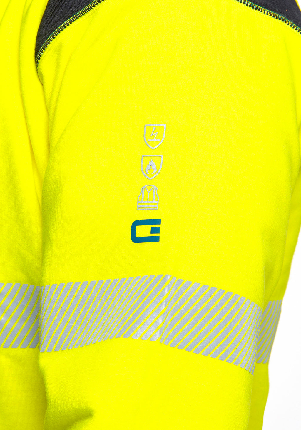 Gordon paloturvallinen Hi-Vis collegepaita