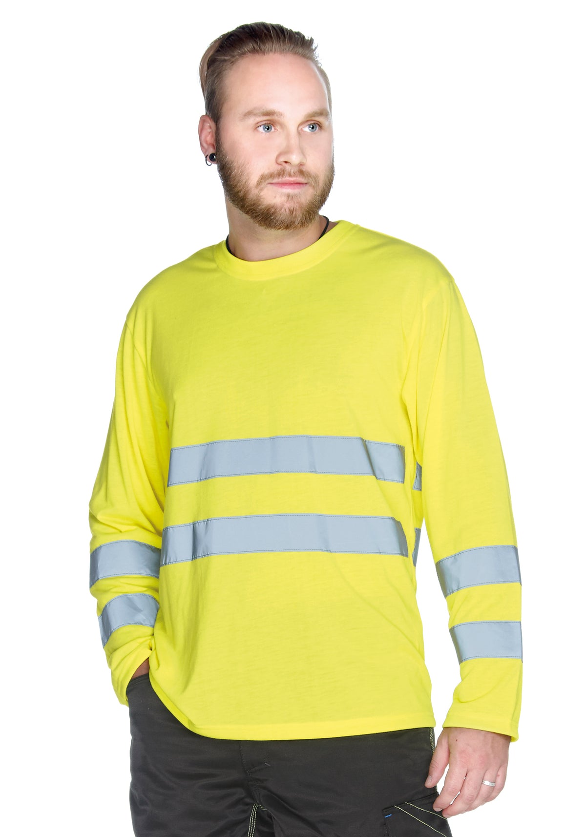 Neon 2 Jersey Hi-Vis paita, pitkähihainen – huomiokeltainen