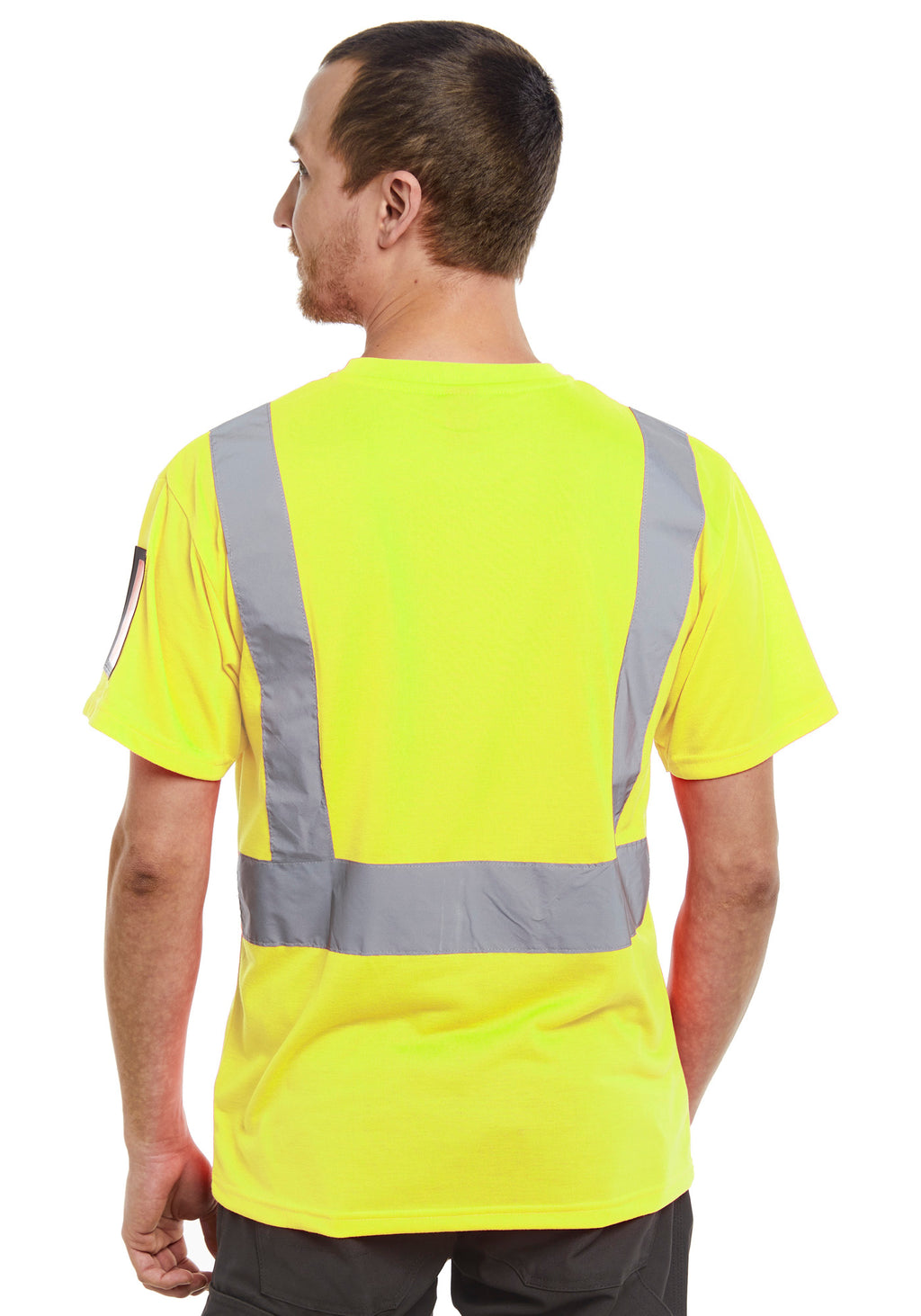 Neon 3 Hi-Vis t-paita ID-taskulla – huomiokeltainen