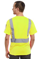 Neon 3 Hi-Vis t-paita ID-taskulla – huomiokeltainen