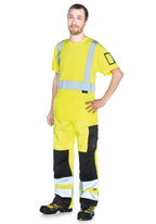 Neon 3 Hi-Vis t-paita ID-taskulla – huomiokeltainen