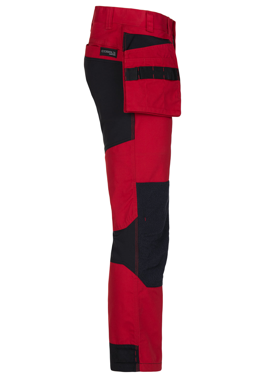 Vernon stretch-riipputaskuhousut – punainen/musta