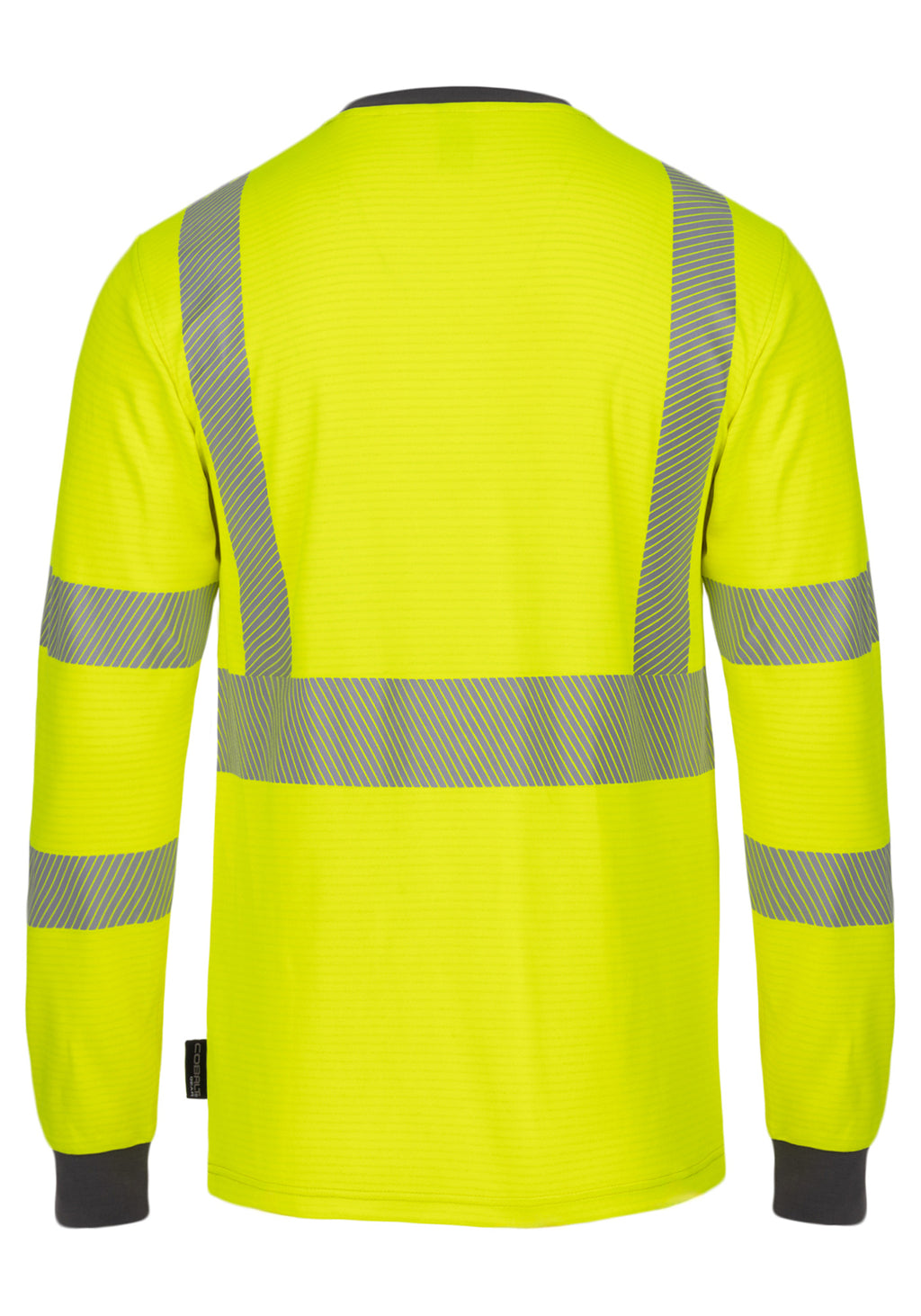 Houston paloturvallinen Hi-Vis paita, pitkähihainen – huomiokeltainen