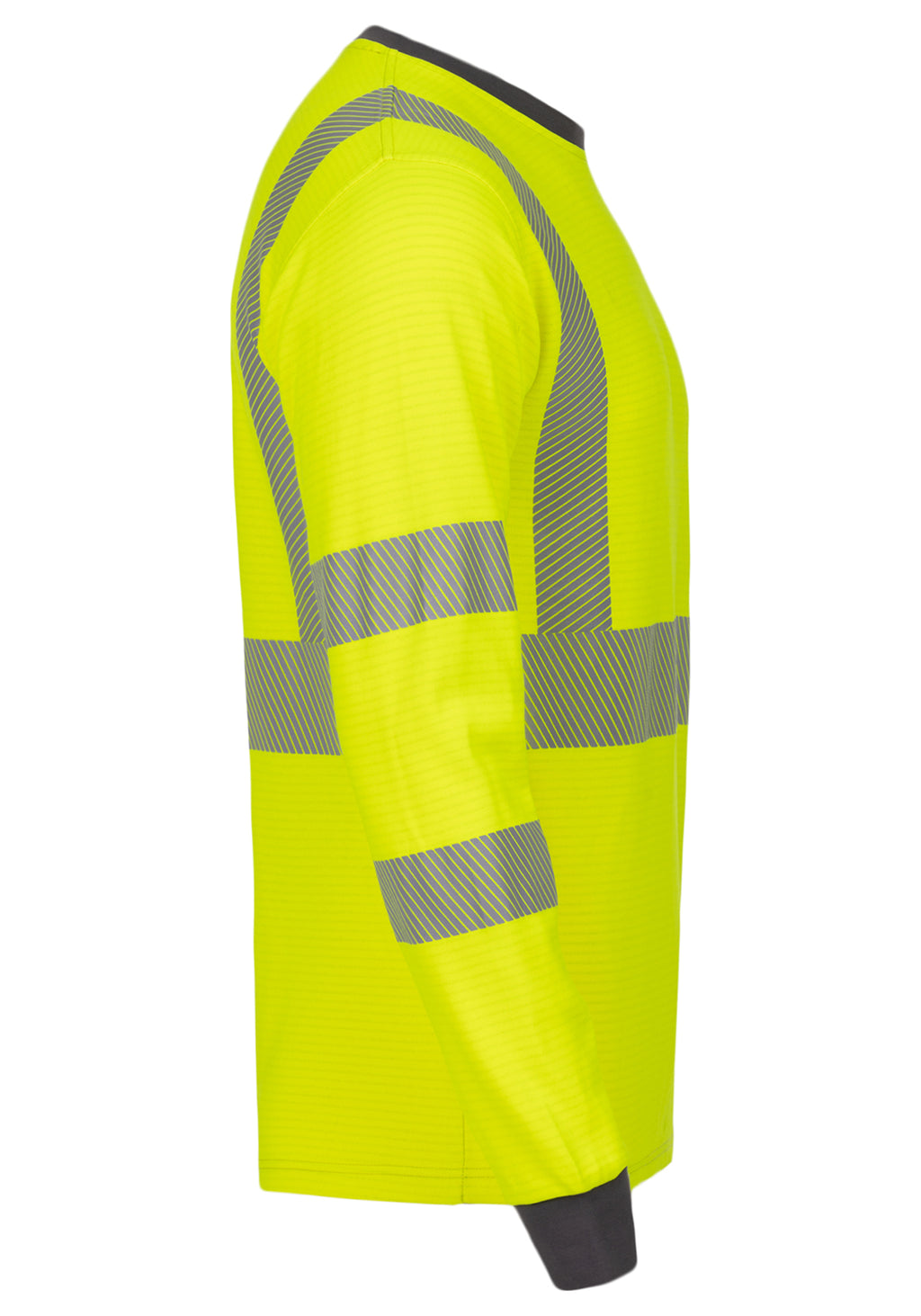 Houston paloturvallinen Hi-Vis paita, pitkähihainen – huomiokeltainen