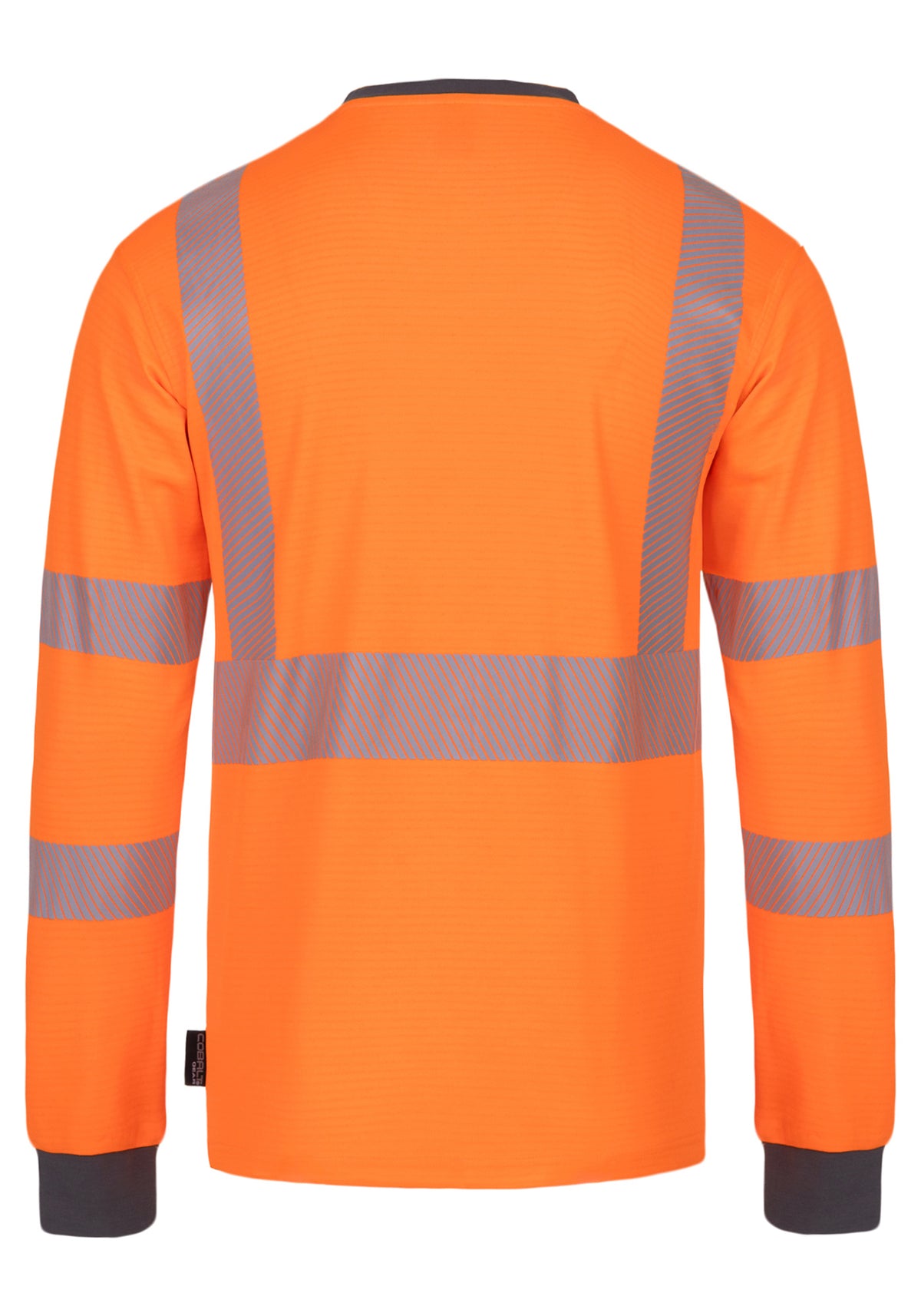 Houston paloturvallinen Hi-Vis paita, pitkähihainen – huomio-oranssi