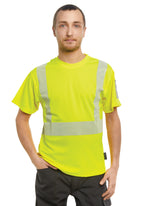 Neon 5 Hi-Vis t-paita ID-taskulla – huomiokeltainen