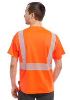 Neon 5 Hi-Vis t-paita ID-taskulla – huomio-oranssi