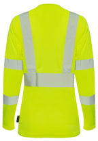 Naisten Neon 5 Hi-Vis paita, pitkähihainen – huomiokeltainen