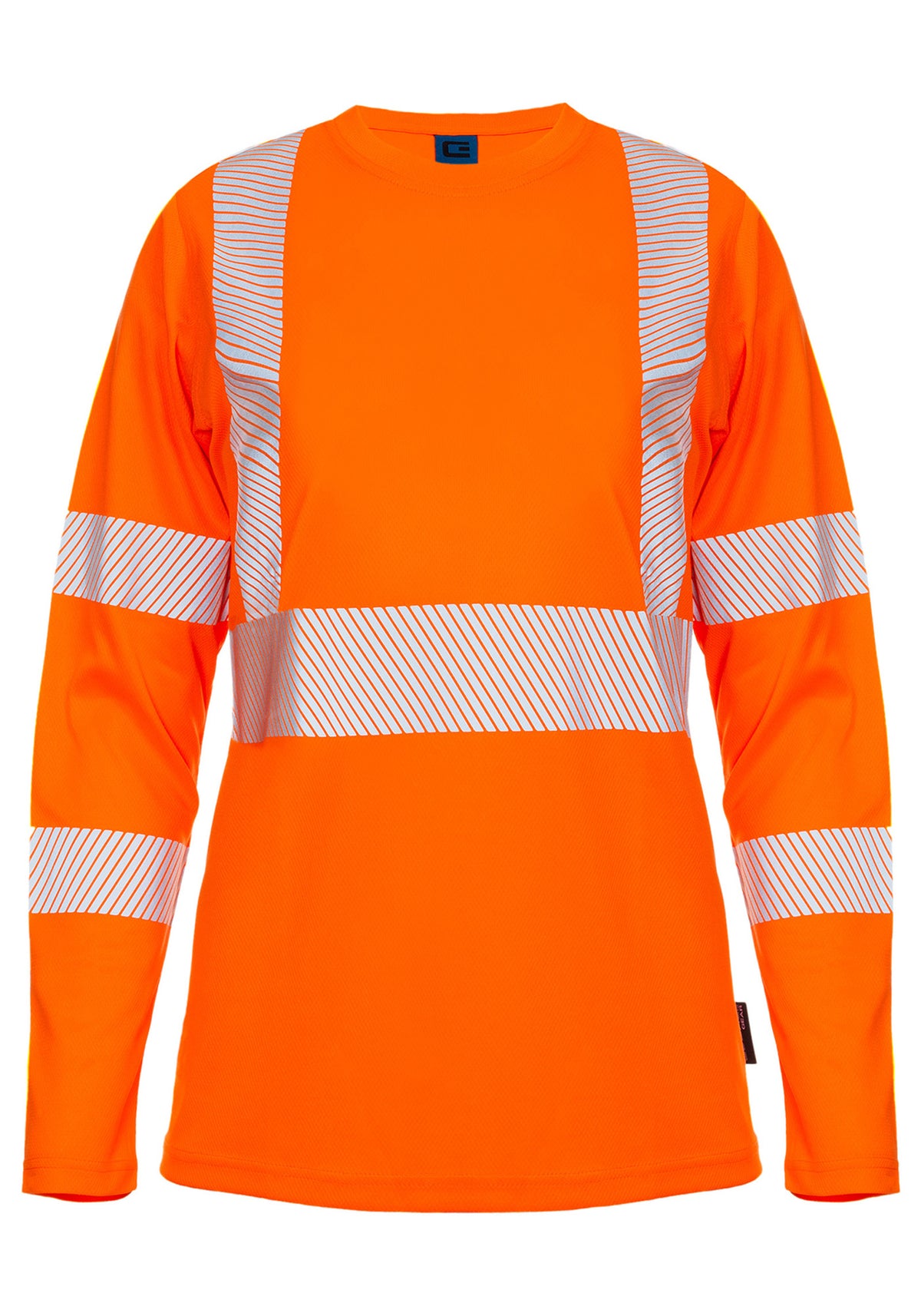 Naisten Neon 5 Hi-Vis paita, pitkähihainen – huomio-oranssi
