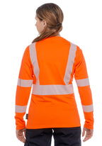Naisten Neon 5 Hi-Vis paita, pitkähihainen