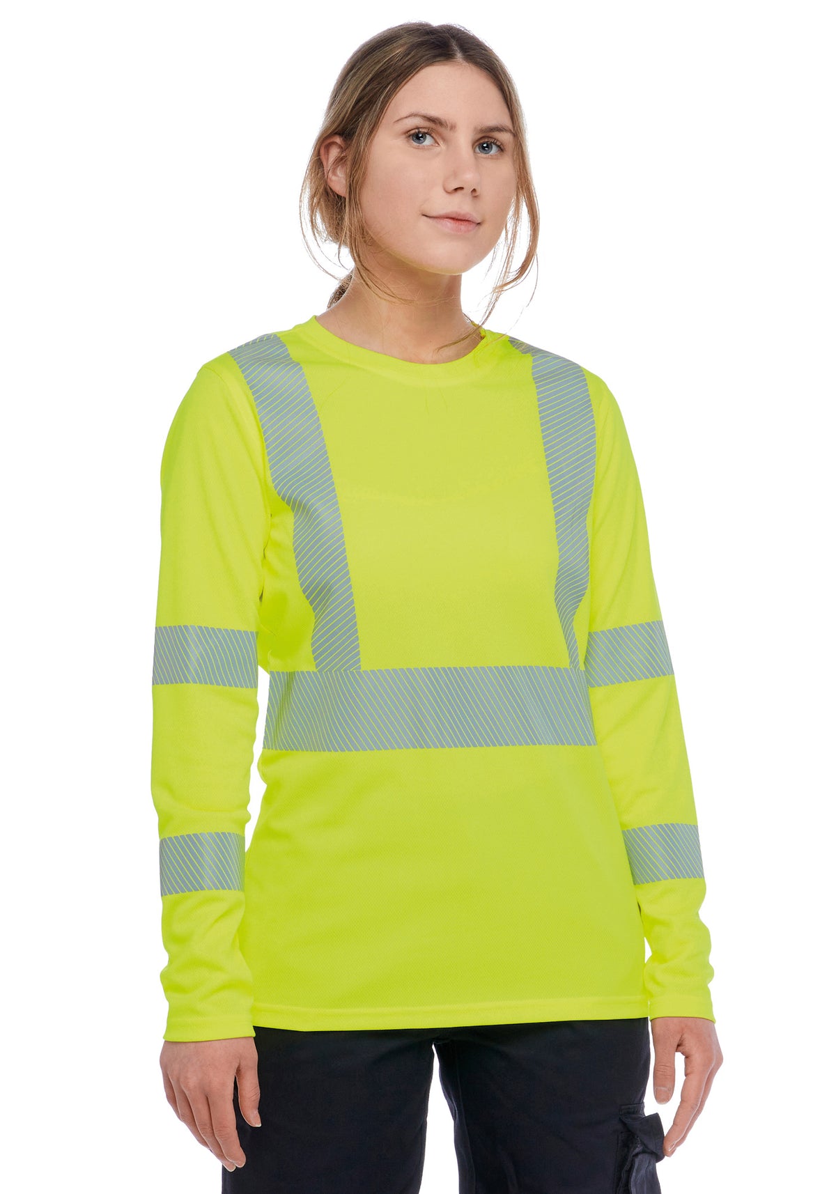 Naisten Neon 5 Hi-Vis paita, pitkähihainen