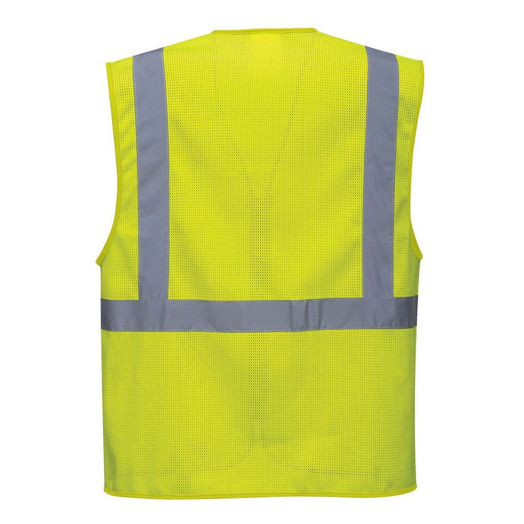 Athens- Hi-Vis Esimiesverkkoliivi - Keltainen