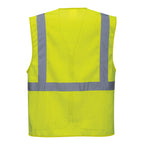 Athens- Hi-Vis Esimiesverkkoliivi - Keltainen