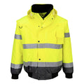 Hi-Vis  3-in-1 Kontrasti Bomber-takki