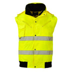 Hi-Vis 3-1 Bomber-takki - Keltainen
