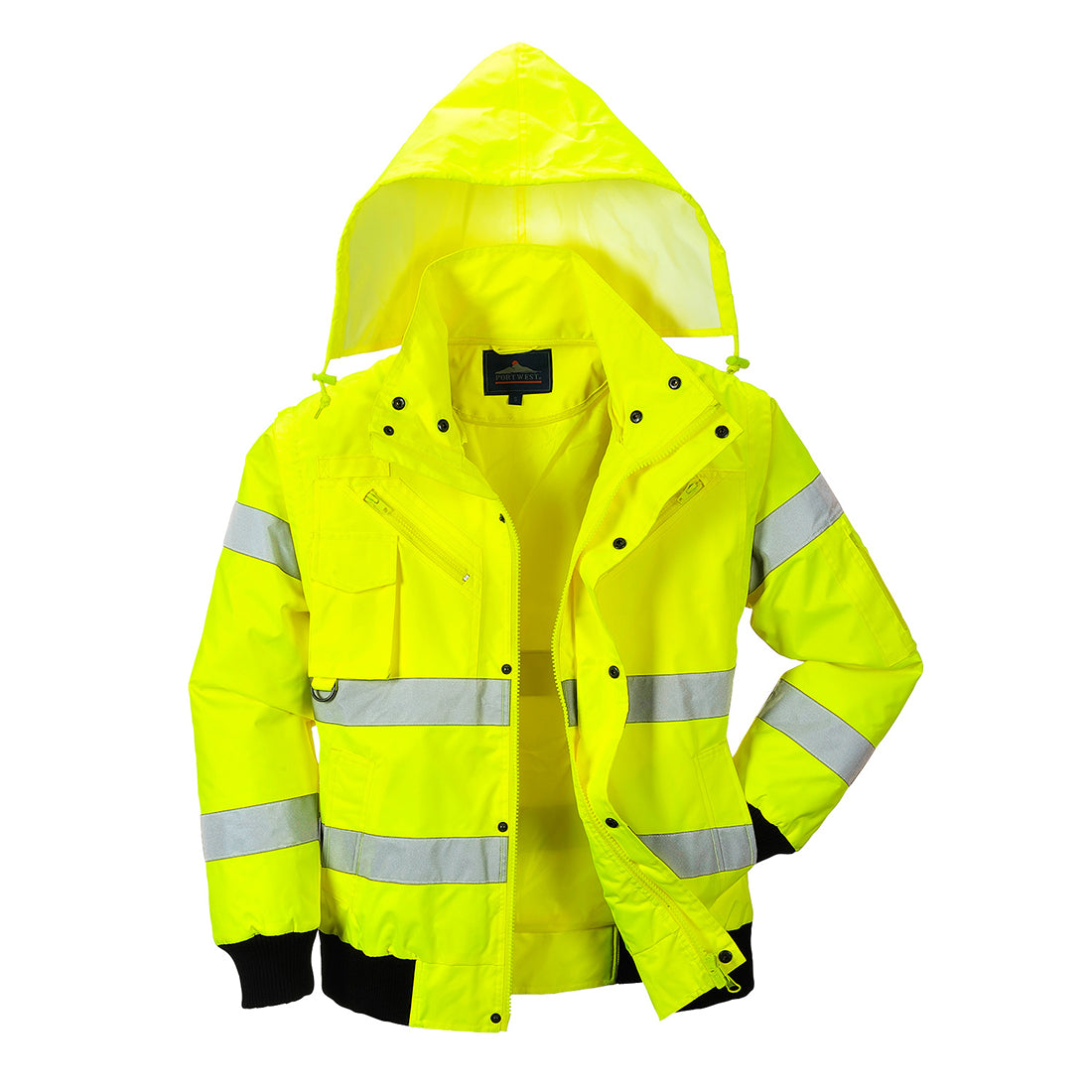 Hi-Vis 3-1 Bomber-takki - Keltainen
