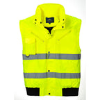Hi-Vis 3-1 Bomber-takki - Keltainen