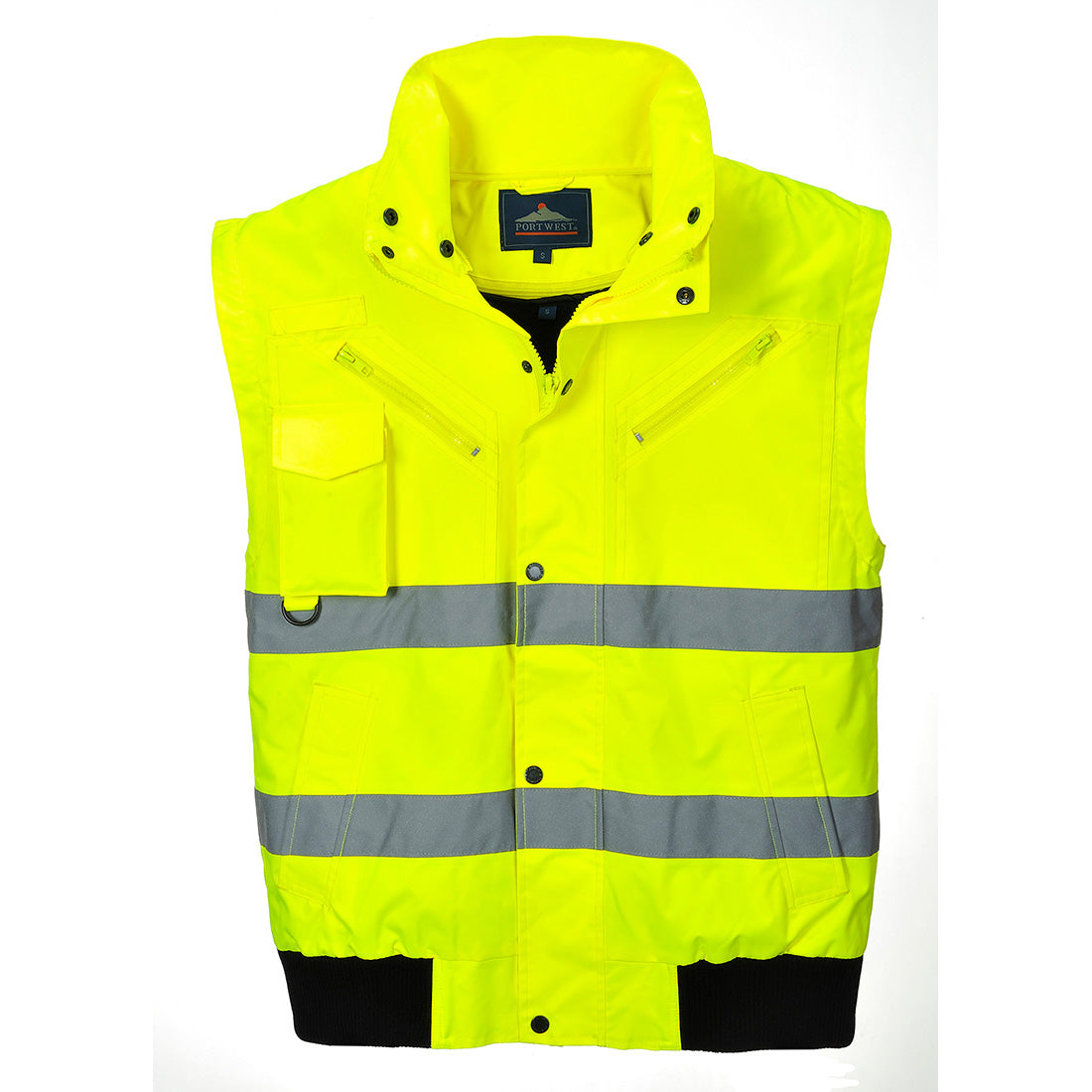 Hi-Vis 3-1 Bomber-takki - Keltainen