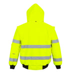 Hi-Vis 3-1 Bomber-takki - Keltainen