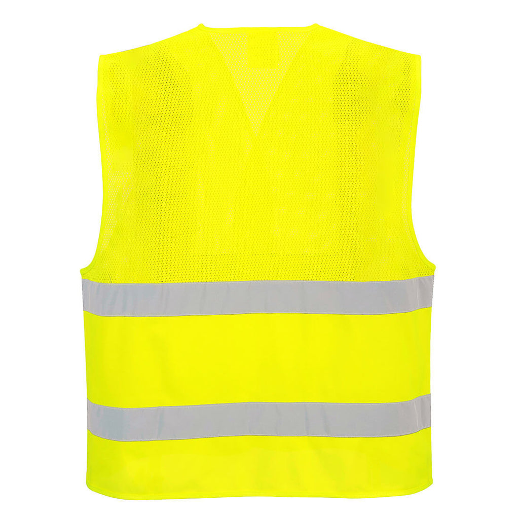 HiVis-verkkoliivi - Keltainen