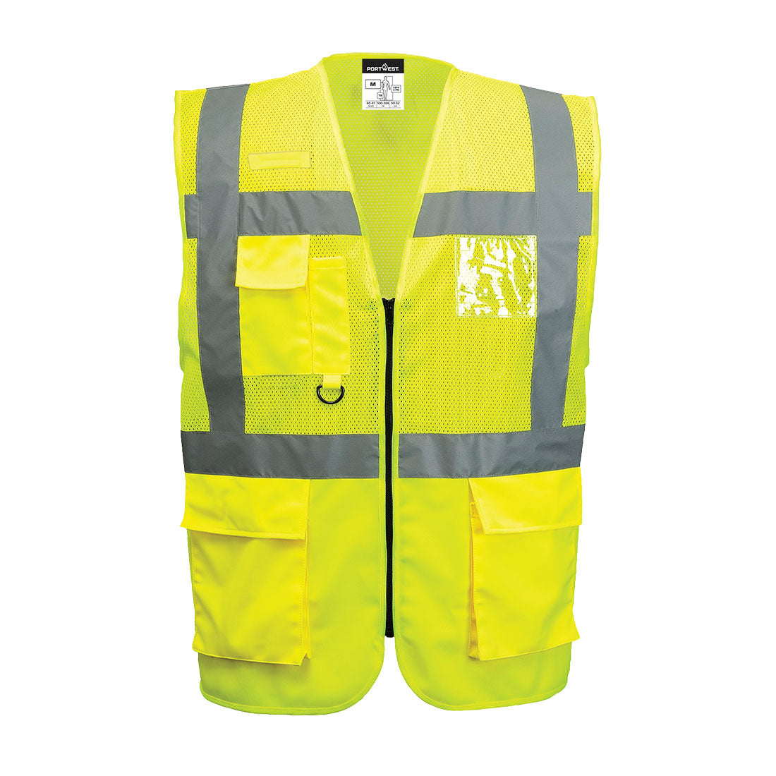 Madrid Hi-Vis osittain verkkokangas Esimiesliivi