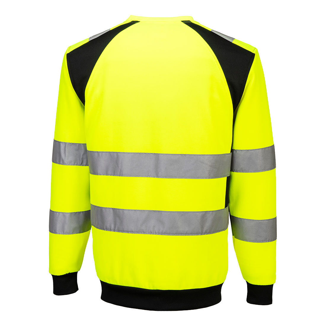 WX2 Eco Hi-Vis collegepaita - Kelta/musta