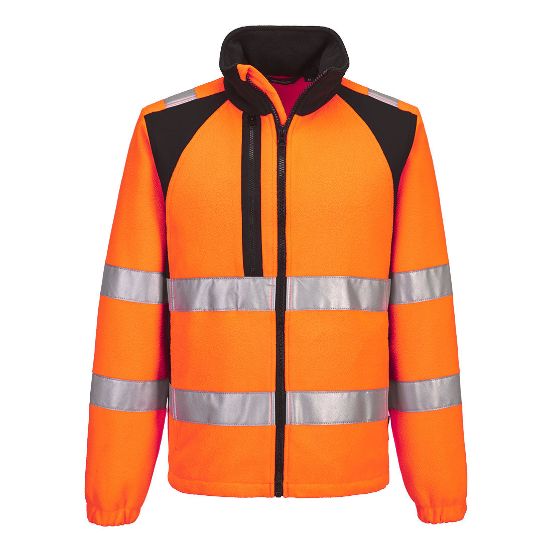 WX2 Eco Hi-Vis fleece - Oranssi/musta