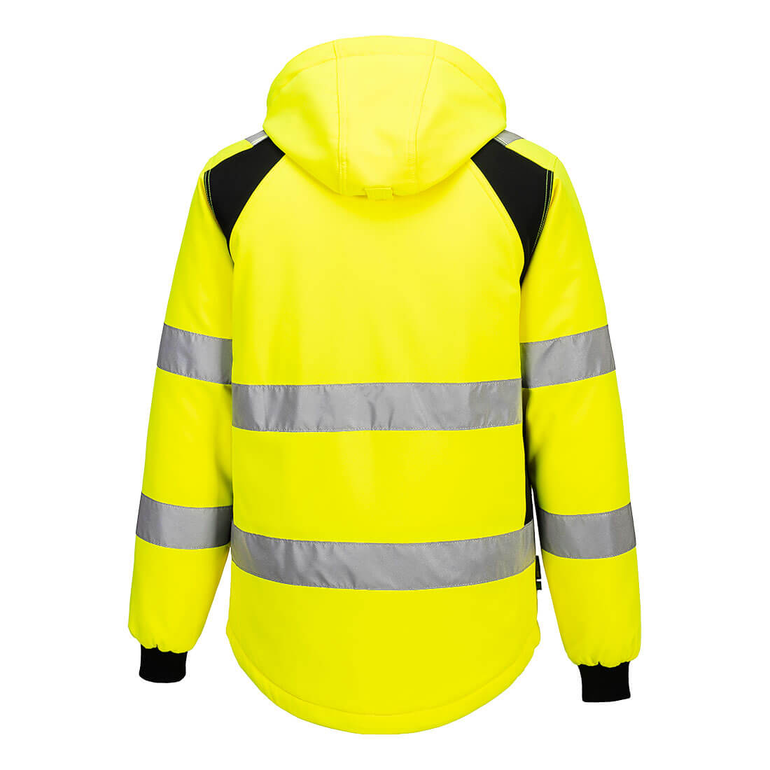 WX2 Hi-Vis Vuorellinen Softshell-takki 2L - Kelta/musta