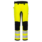 WX2 Eco Hi-Vis Stretch-perustyöhousut - Kelta/musta