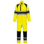 WX2 Eco Hi-Vis haalarit - Kelta/musta