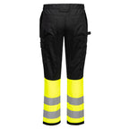 WX2 Eco Hi-Vis luokan 1 Riipputaskuhousut - Kelta/musta