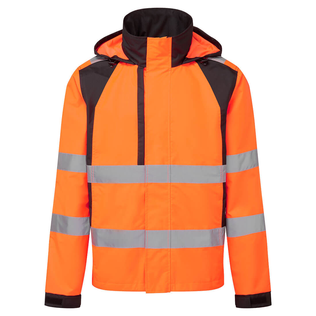 WX2 Eco Hi-Vis Kuorisadetakki - Oranssi/musta