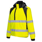 WX2 Eco Hi-Vis Kuorisadetakki - Kelta/musta