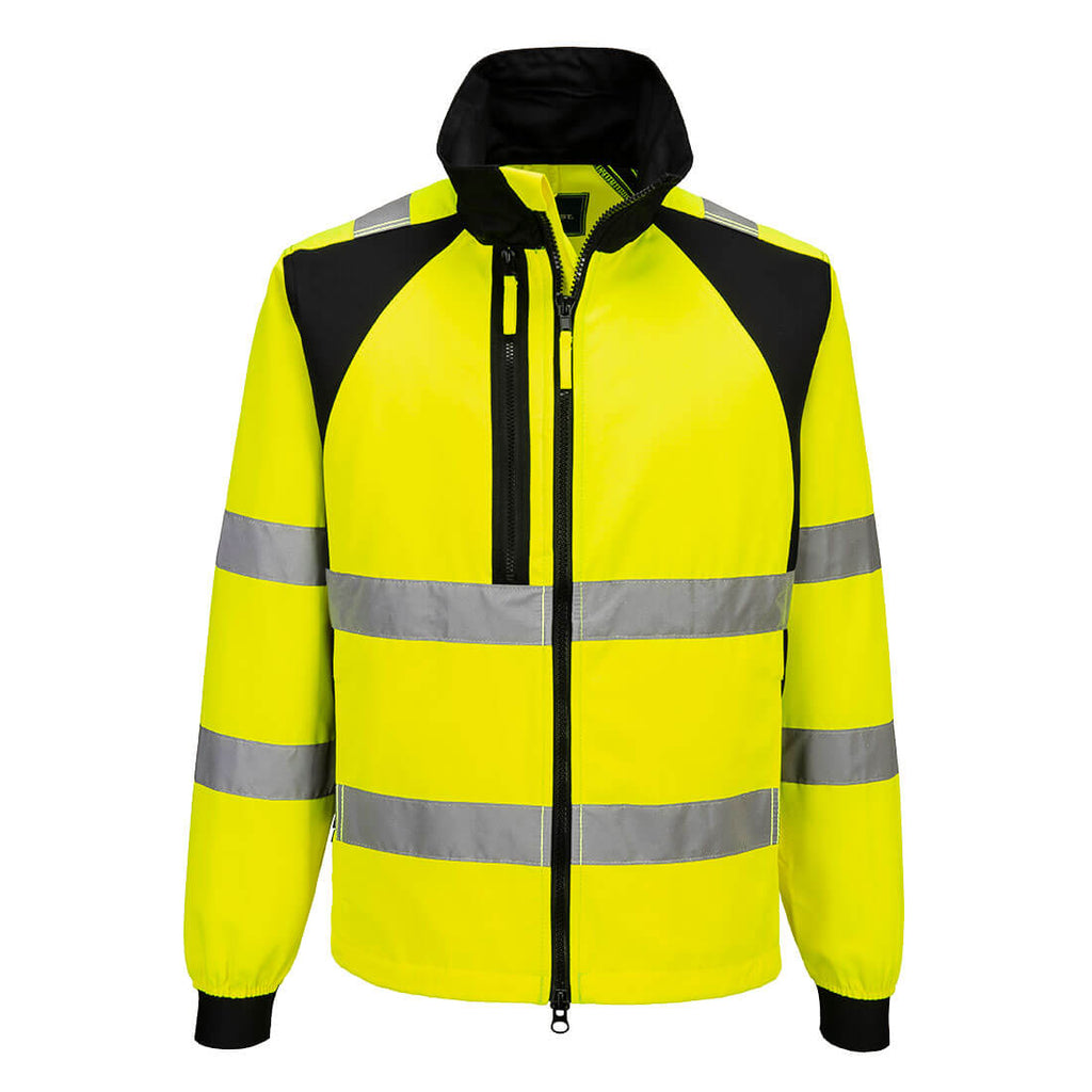 WX2 Eco Hi-Vis työtakki - Kelta/musta
