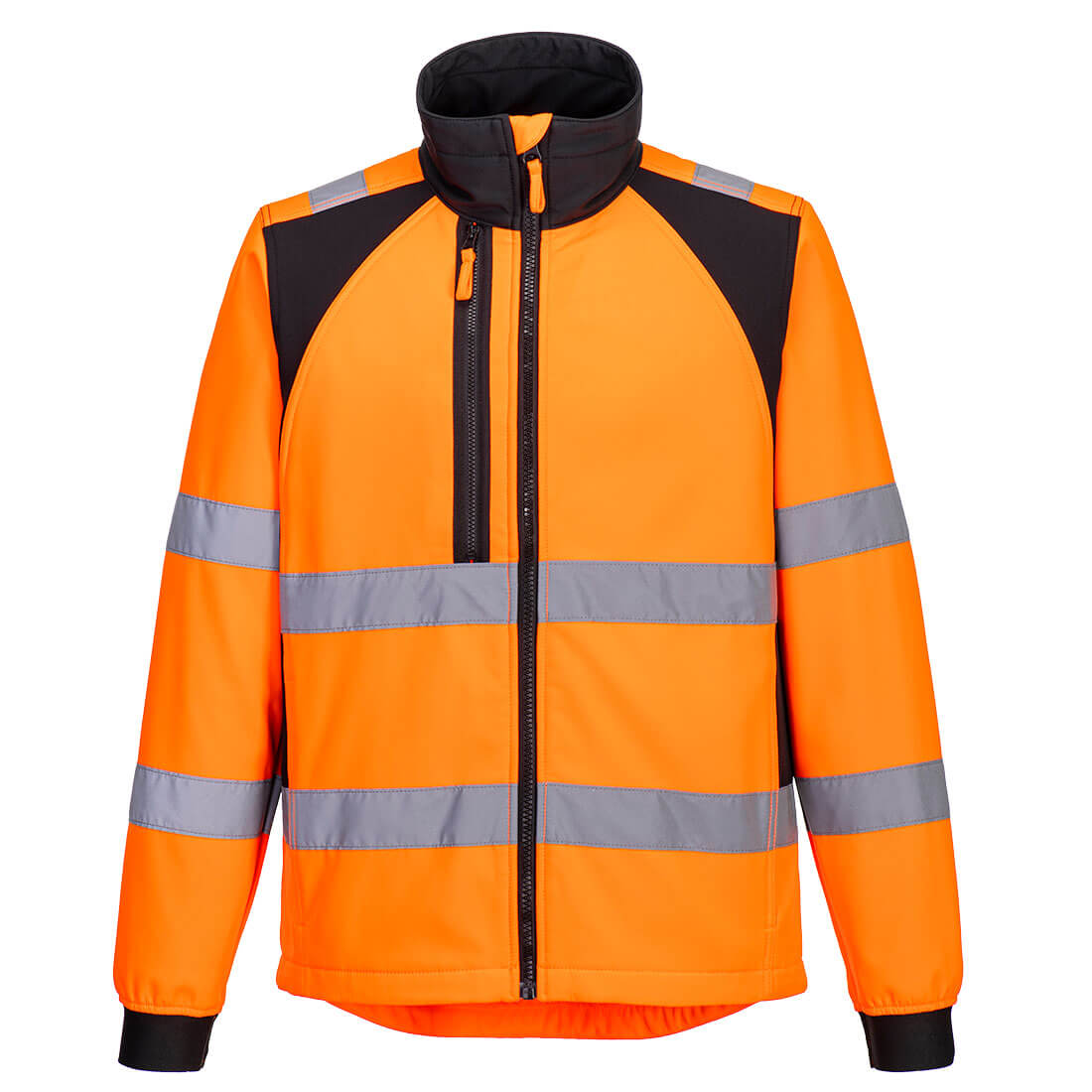 WX2 Eco Hi-Vis Softshell (2L) - Oranssi/musta