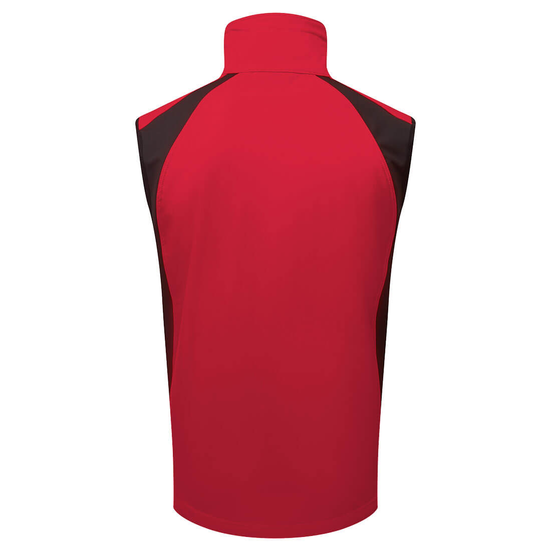 WX2 Eco Softshell-liivi 2L - Tummanpunainen