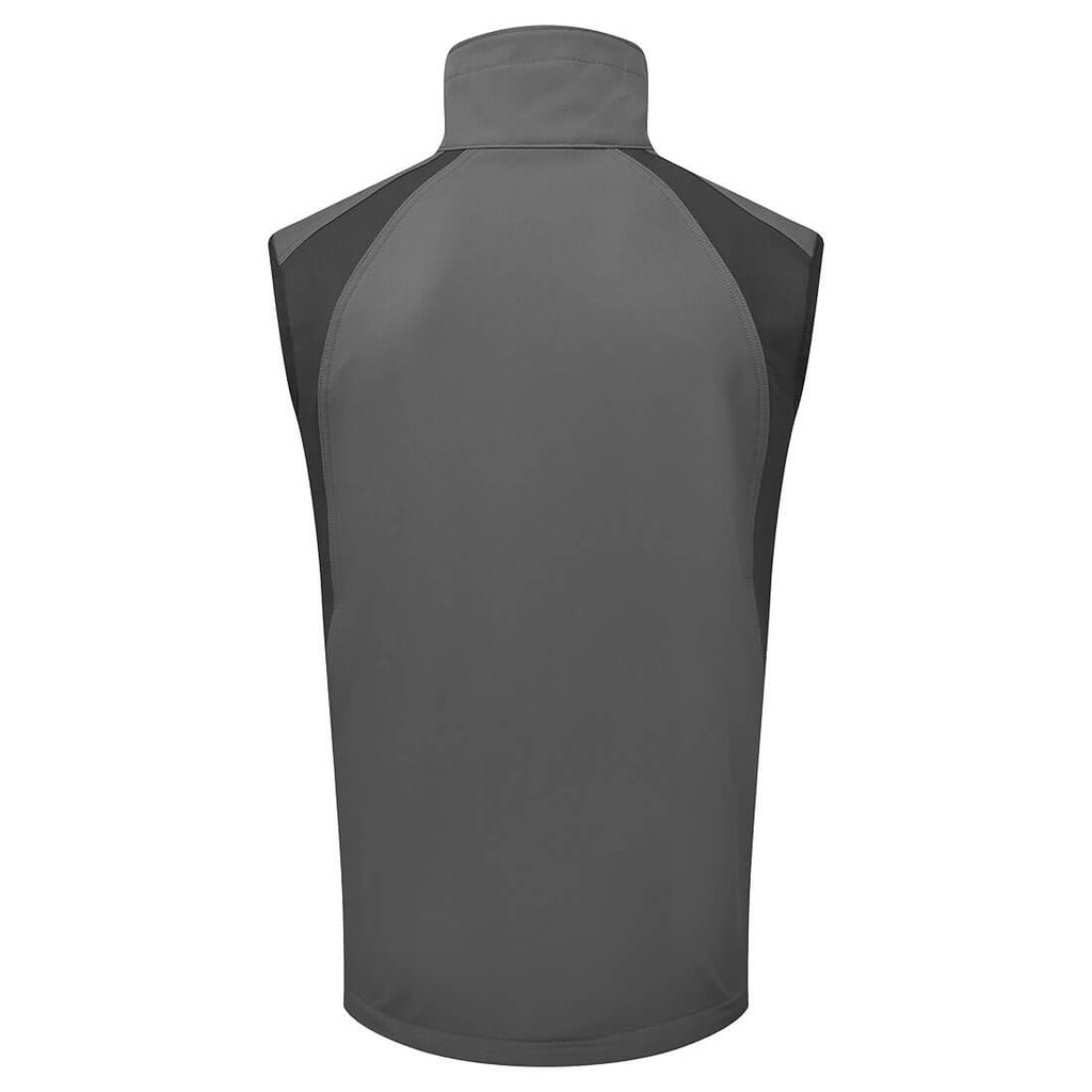 WX2 Eco Softshell-liivi 2L - Metallinharmaa