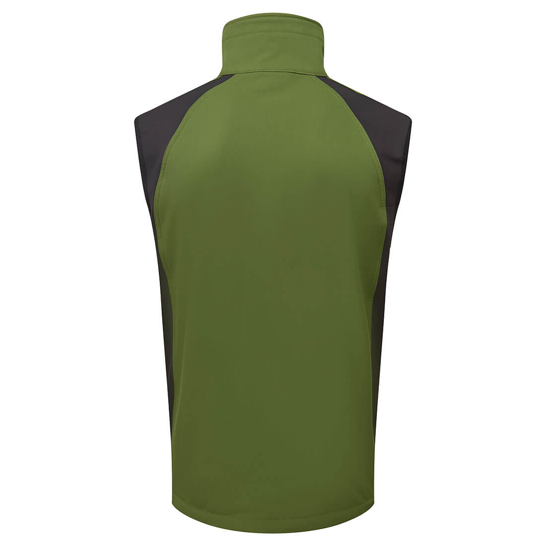 WX2 Eco Softshell-liivi 2L - Oliivinvihreä