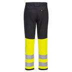 WX2 Eco Hi-Vis luokan 1 service-housut - Kelta/musta