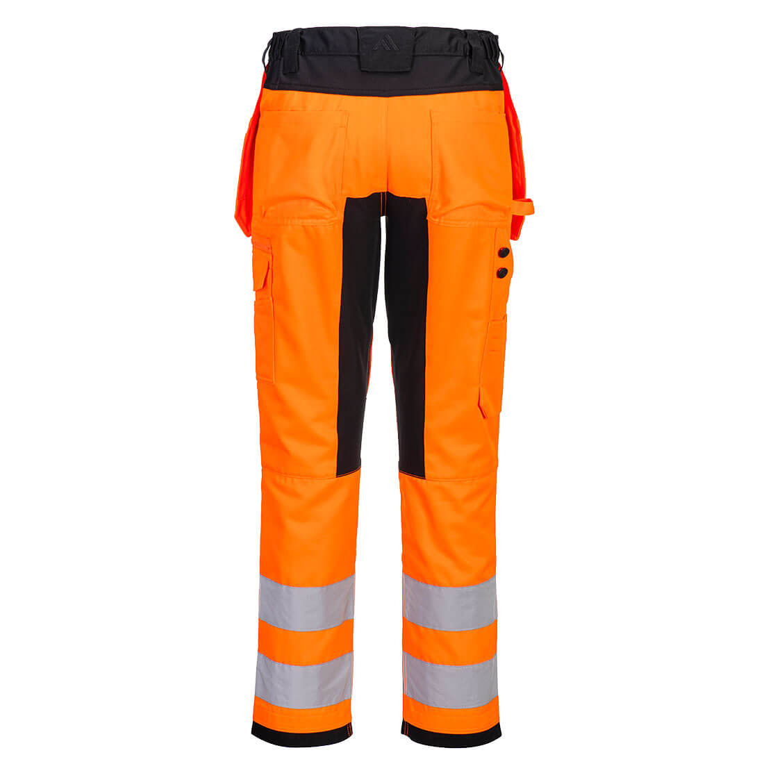 WX2 Eco Hi-Vis Riipputaskuhousut - Oranssi/musta