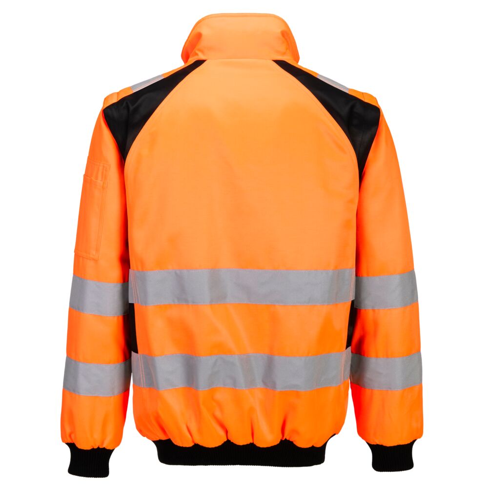 Wx2 Hi-Vis 2-in-1 Pilottitakki - Oranssi/musta