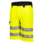 WX2 Eco Hi-Vis Shortsit - Kelta/musta