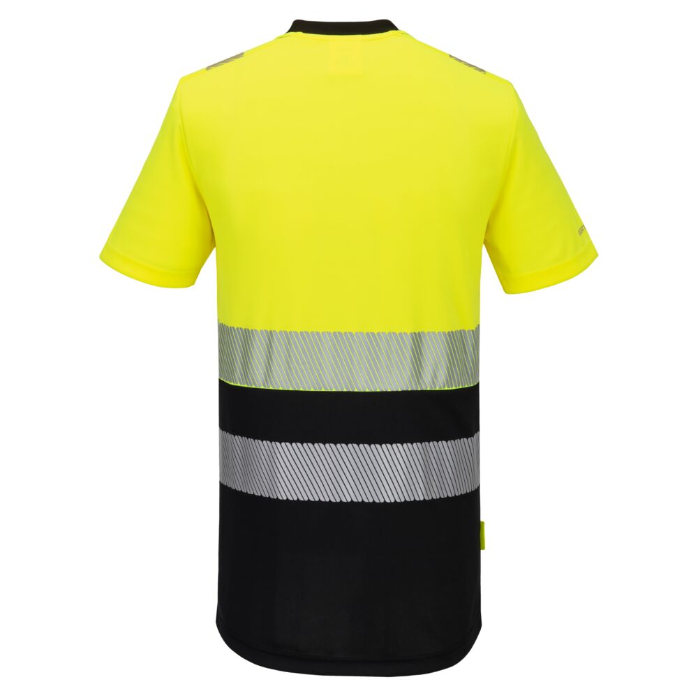 DX4 Hi-Vis T-paita (luokka 1) - Kelta/musta