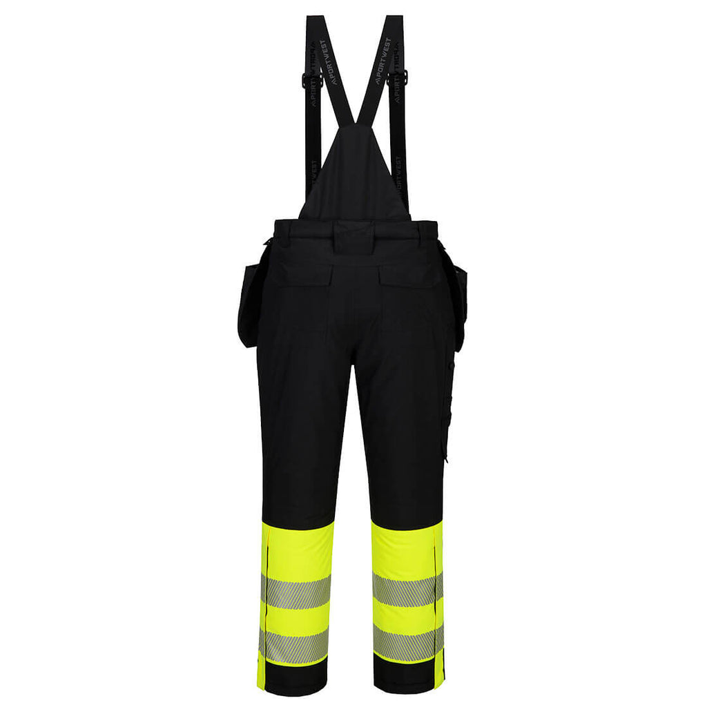 DX4 Hi-Vis luokan 1 talviavohaalarit - Kelta/musta