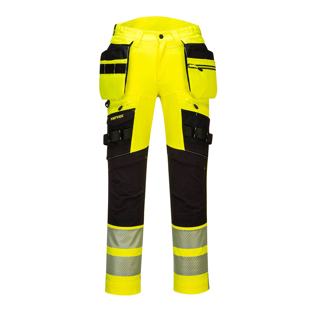 DX4 Hi-Vis Joustohousut irrotettavilla riipputaskuilla