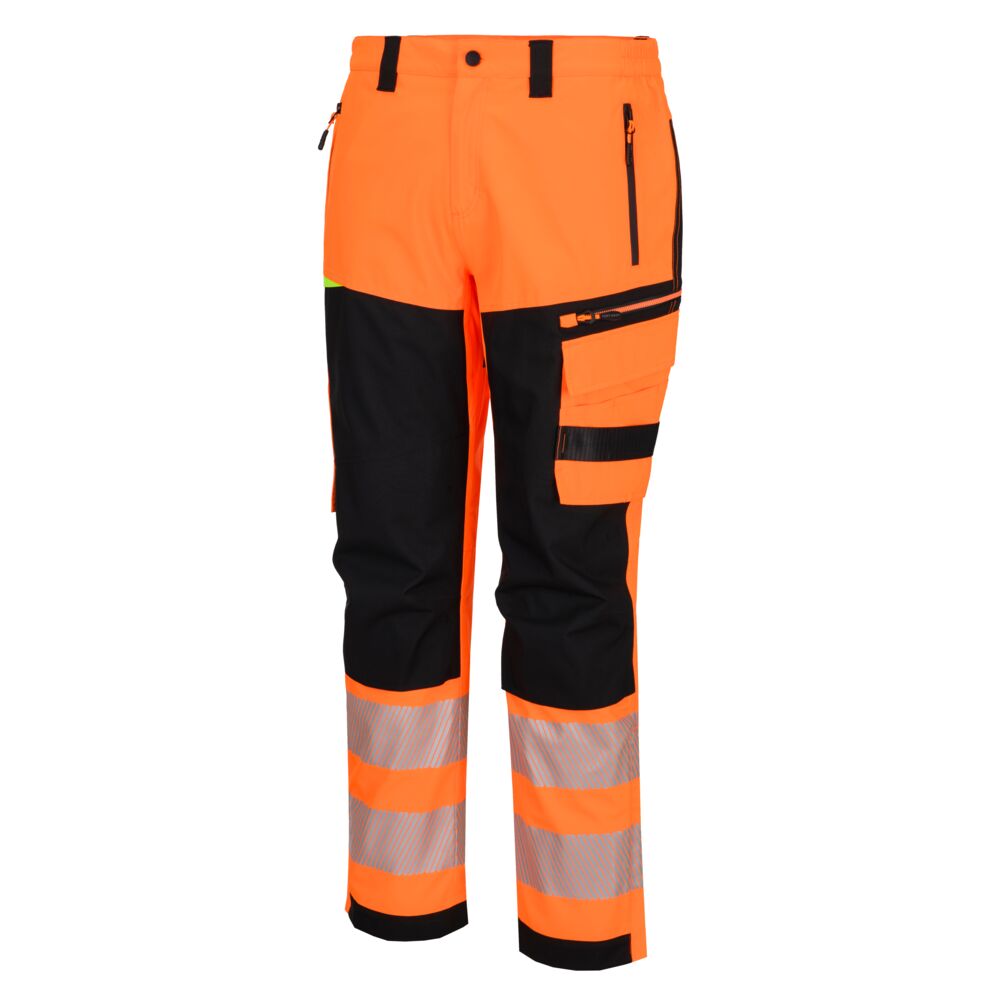 DX4 Hi-Vis Kuorisadehousut - Oranssi/musta
