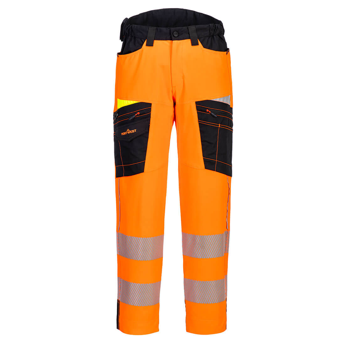 DX4 Hi-Vis Service-housut - Oranssi/musta