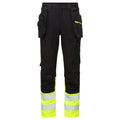 DX4 Hi-Vis 1-luokan Craft-housut irrotettavilla riipputaskuilla